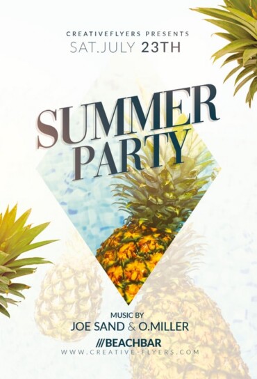 Summer Flyer Template