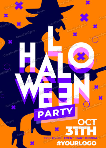 Spooky Night Club Poster