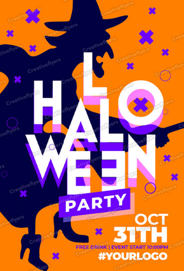 Spooky Night Club Poster