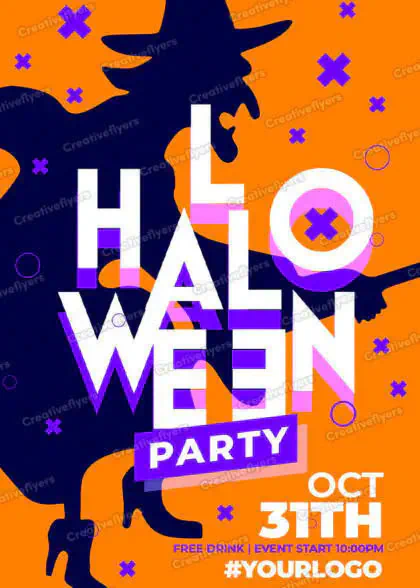 Spooky Night Club Poster