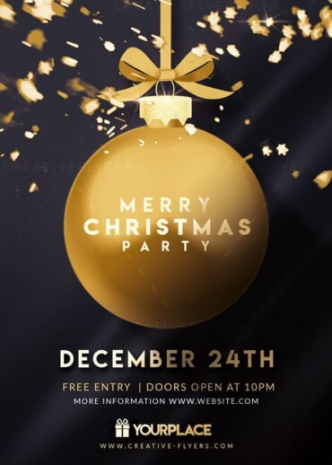 Merry Christmas Party Flyer
