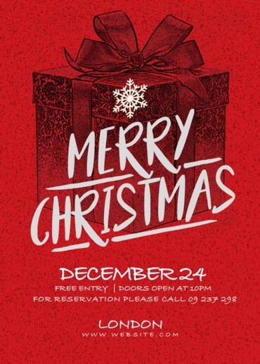 Christmas Card Invitation