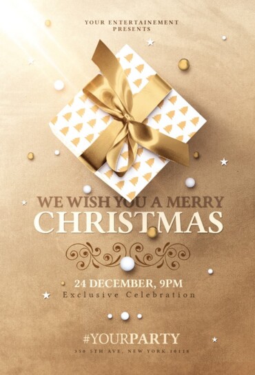 Christmas Invitation Flyer