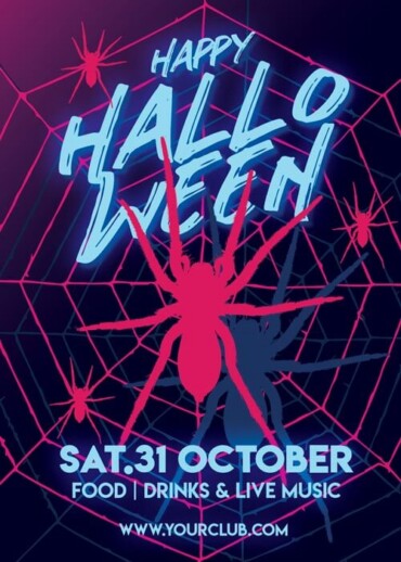 Happy Halloween Flyer Template