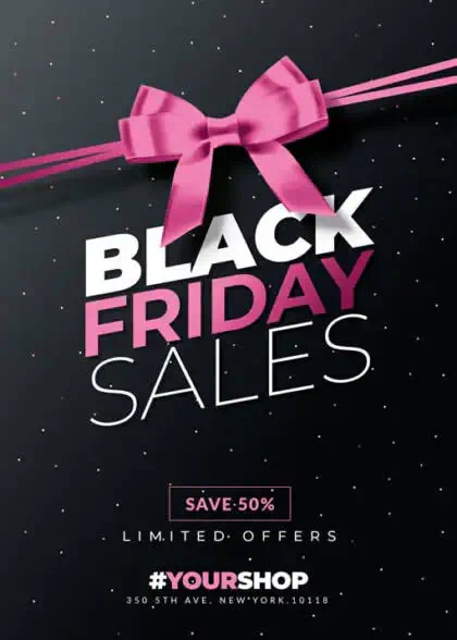 Black Friday Sale Card