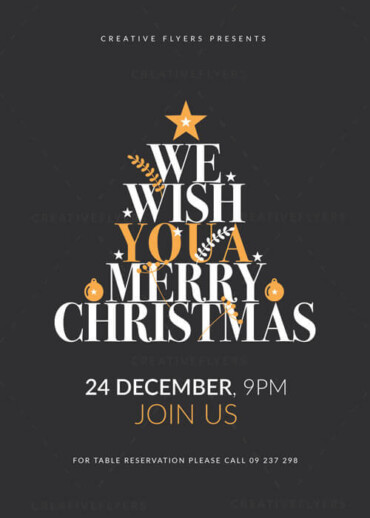 Merry Christmas Invitations