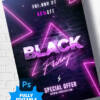 Black friday design for photoshop