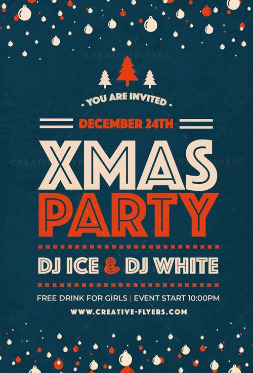Xmas Party Flyer