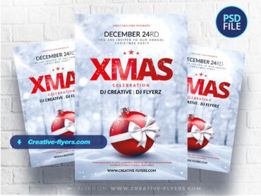 Xmas Flyer Template Xmas Flyer Template