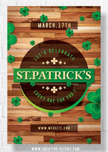 Saint Patrick's Day Flyer