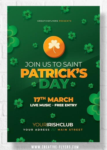 St Patrick's Day Invitation
