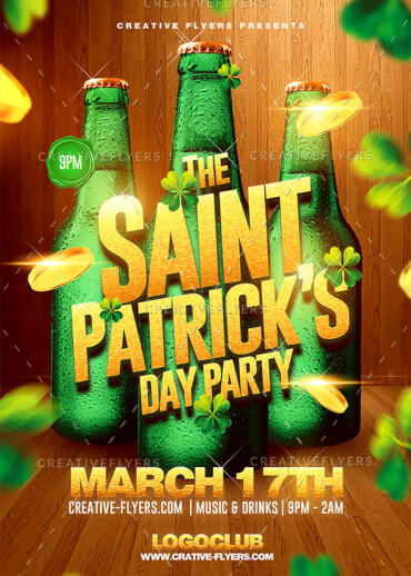 St Patrick's Day Flyer