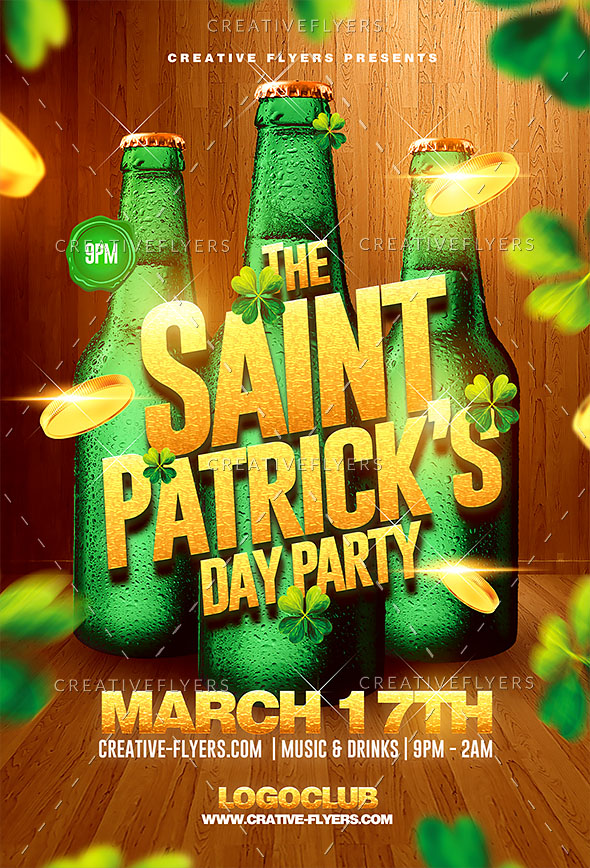 St Patrick's Day Flyer