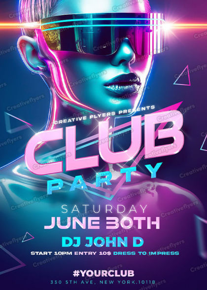 Club Promo flyer