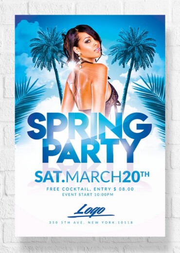 Spring Flyer Template