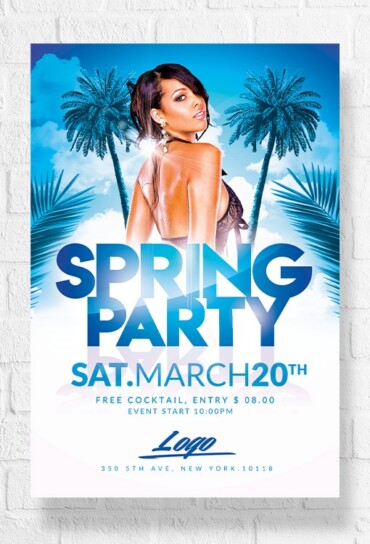 Spring Flyer Template
