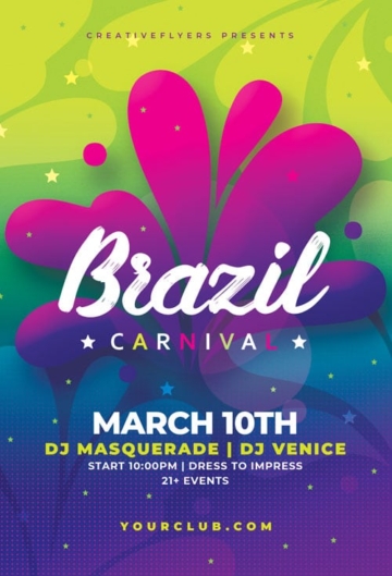 Carnival flyer Template