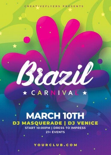 Carnival flyer Template