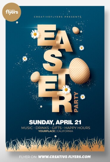Easter Party Flyer Template Easter Party Flyer Template