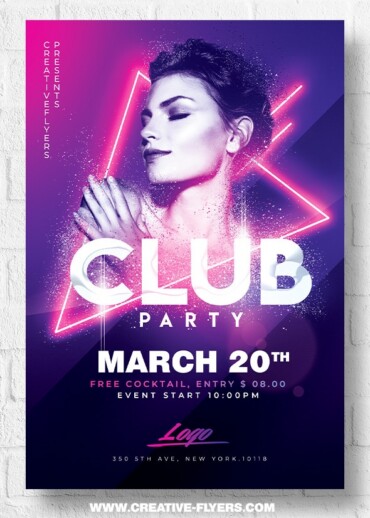 Club Party Flyer Template