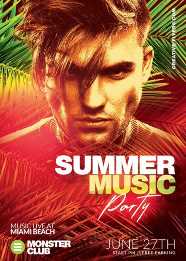 Dj Flyer Psd editable