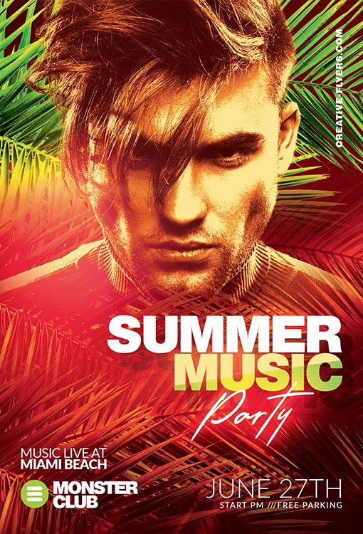 Dj Flyer Psd editable