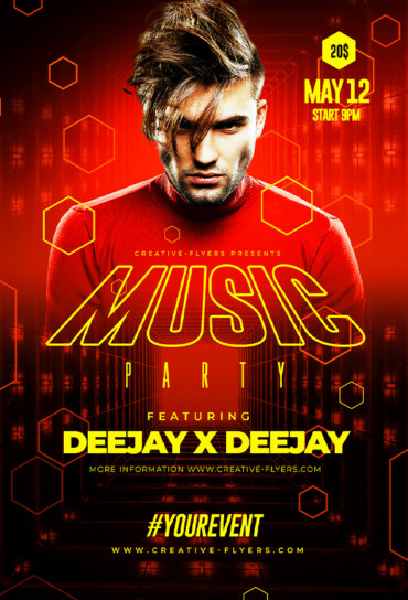 Music Party Flyer