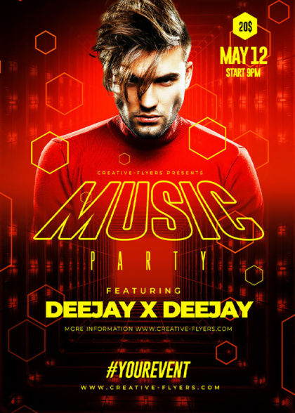 Music Party Flyer