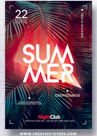 Creative Summer Poster Photoshop