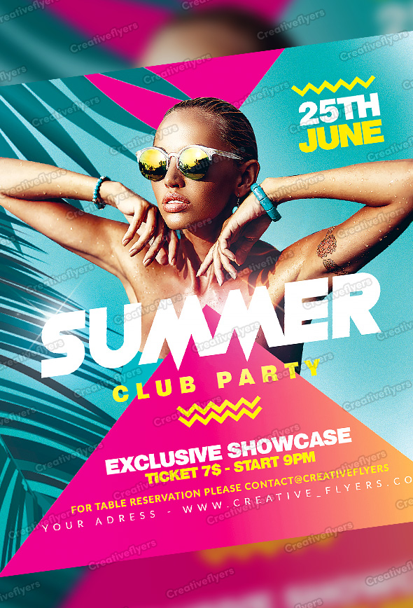 Tropical Energy Flyer Creation