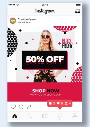 Black Friday instagram Graphic