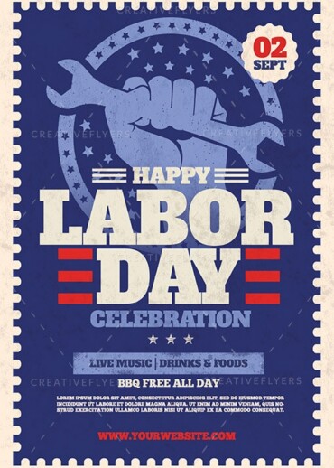 Labor Day Event Flyer