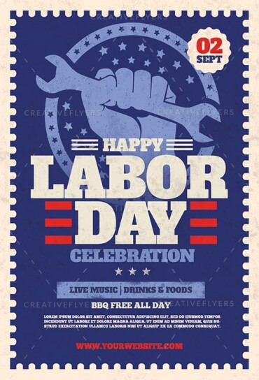 Labor Day Event Flyer
