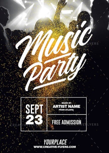 Nightclub Music Party Flyer