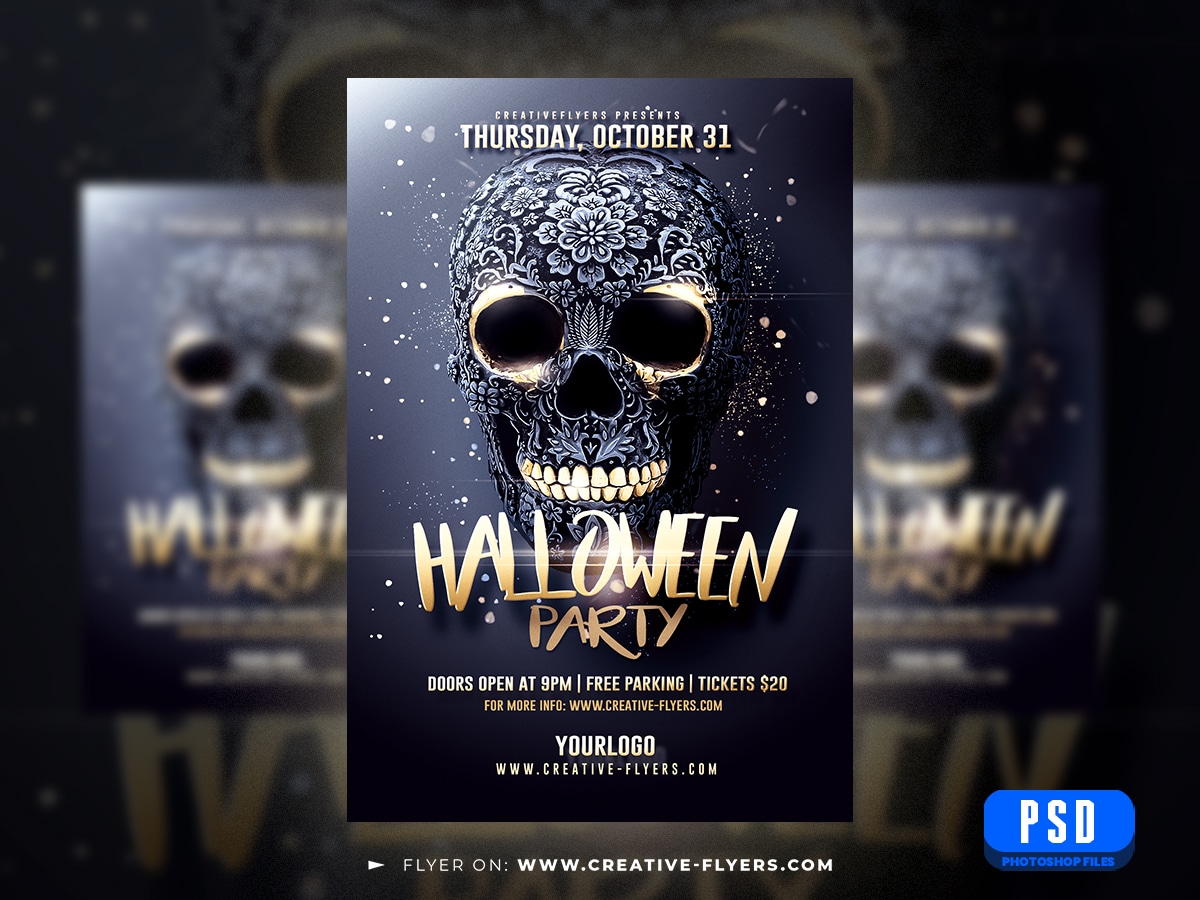 Halloween Party Flyer Halloween Party flyer