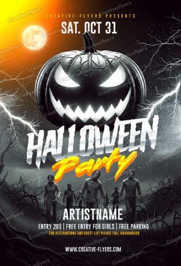 Spooky Party Design Concept