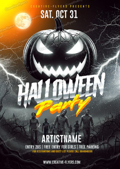 Spooky Party Design Concept