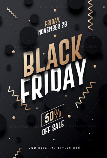 Black Friday Flyer Template