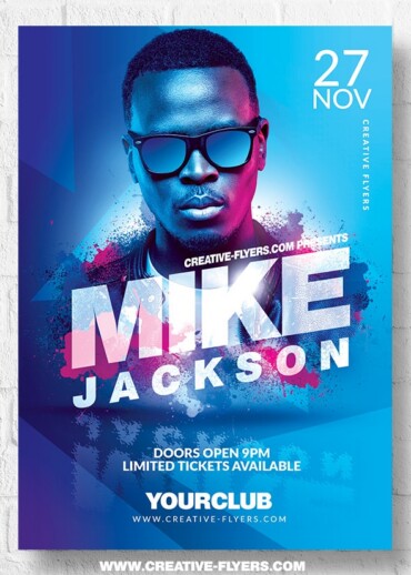 Dj Flyer PSD Template