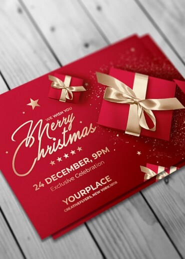 Christmas Invitation template