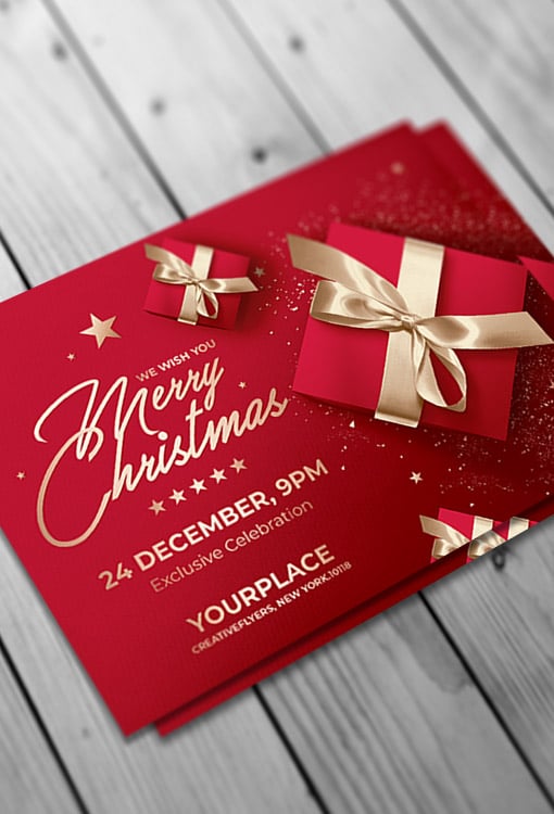 Christmas Invitation template