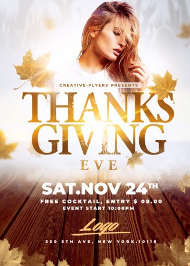 Thanksgiving Eve Flyer