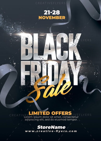Black Friday Sale Flyer
