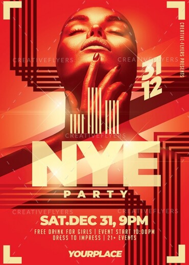 New Year's Eve Party Flyer