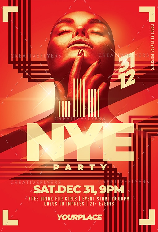 New Year's Eve Party Flyer