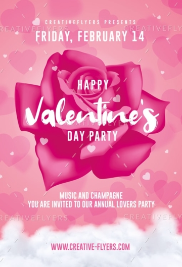 Happy Valentines Day Invitation