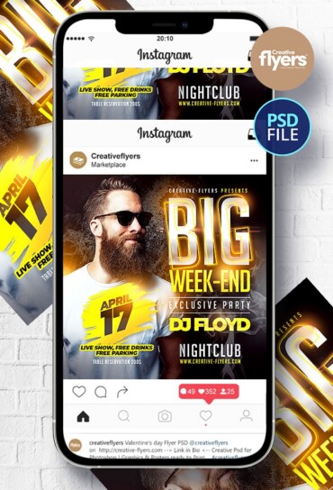 Week end Party Flyer