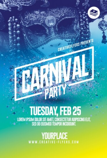 Customizable Carnival flyer Psd