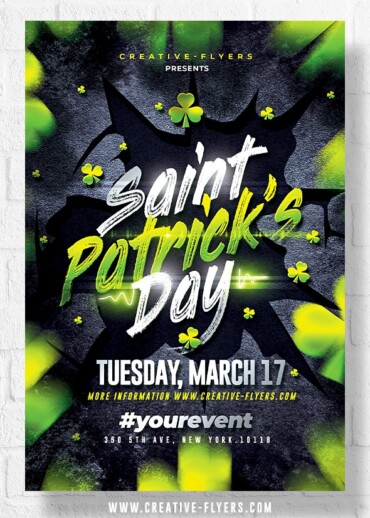 Saint Patricks Flyer Template