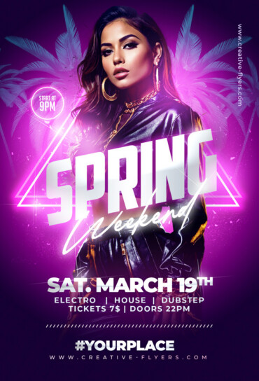 Spring break flyer